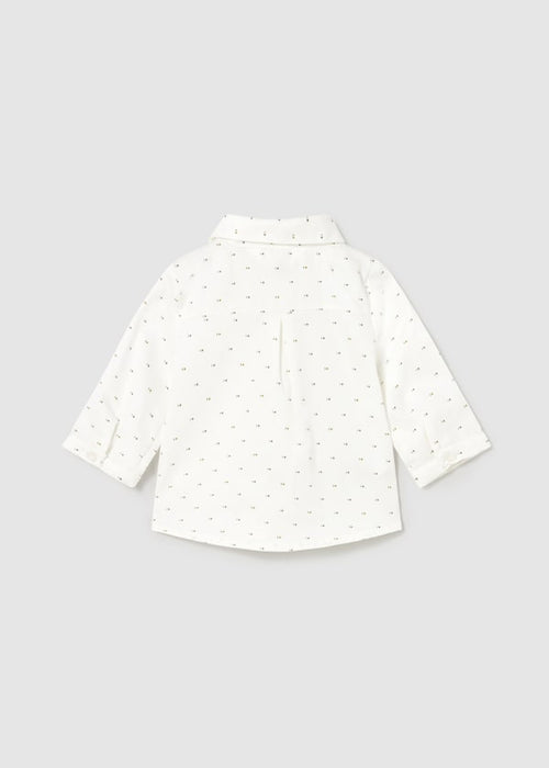 Camisa con pajarita recién nacido