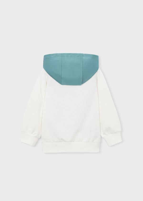 Sudadera combinada niño