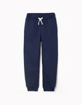 Pantalón Jogger de Algodón para Niño, Azul Oscuro
