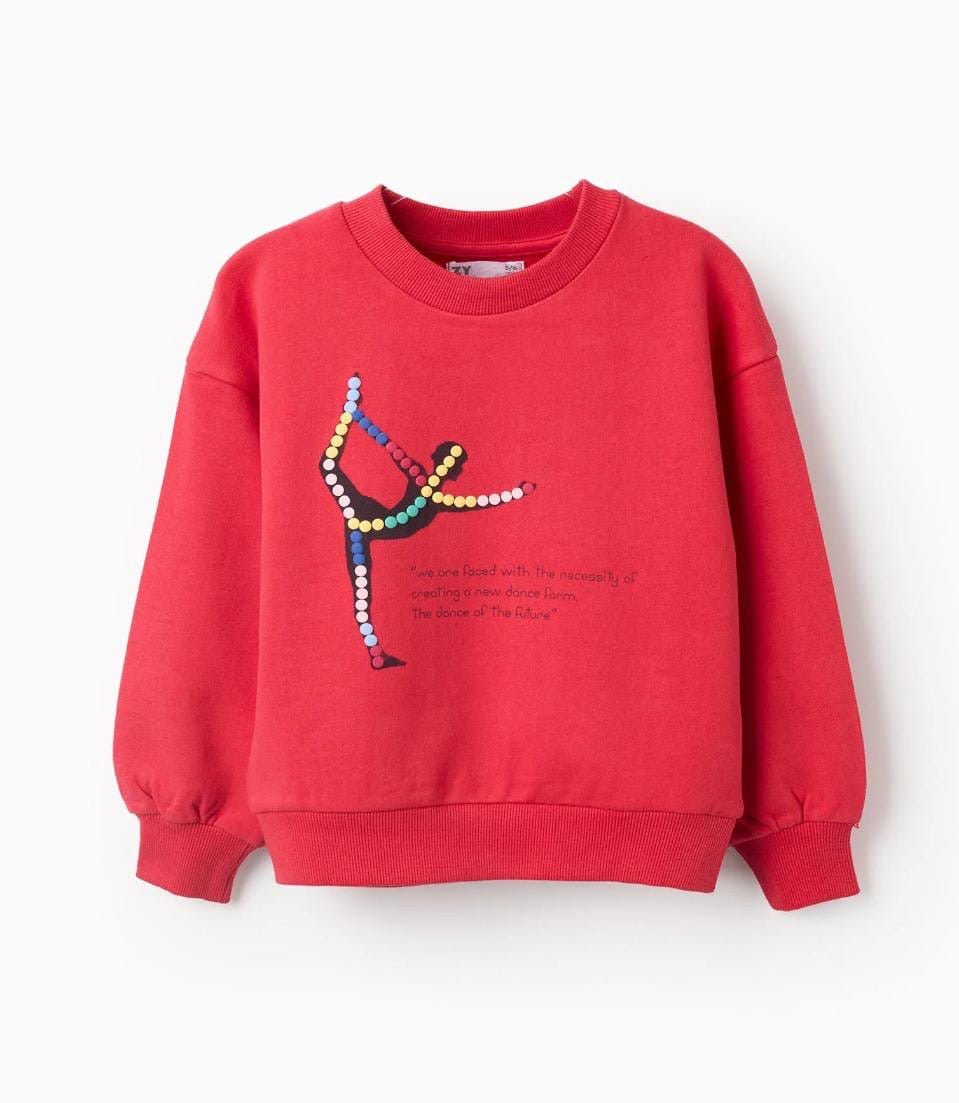 Sudadera niña bailarina