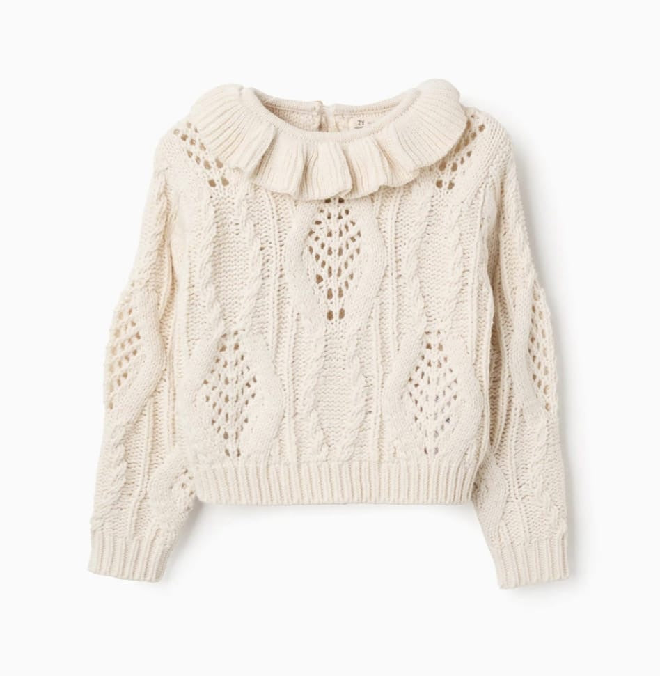 Jersey punto niña