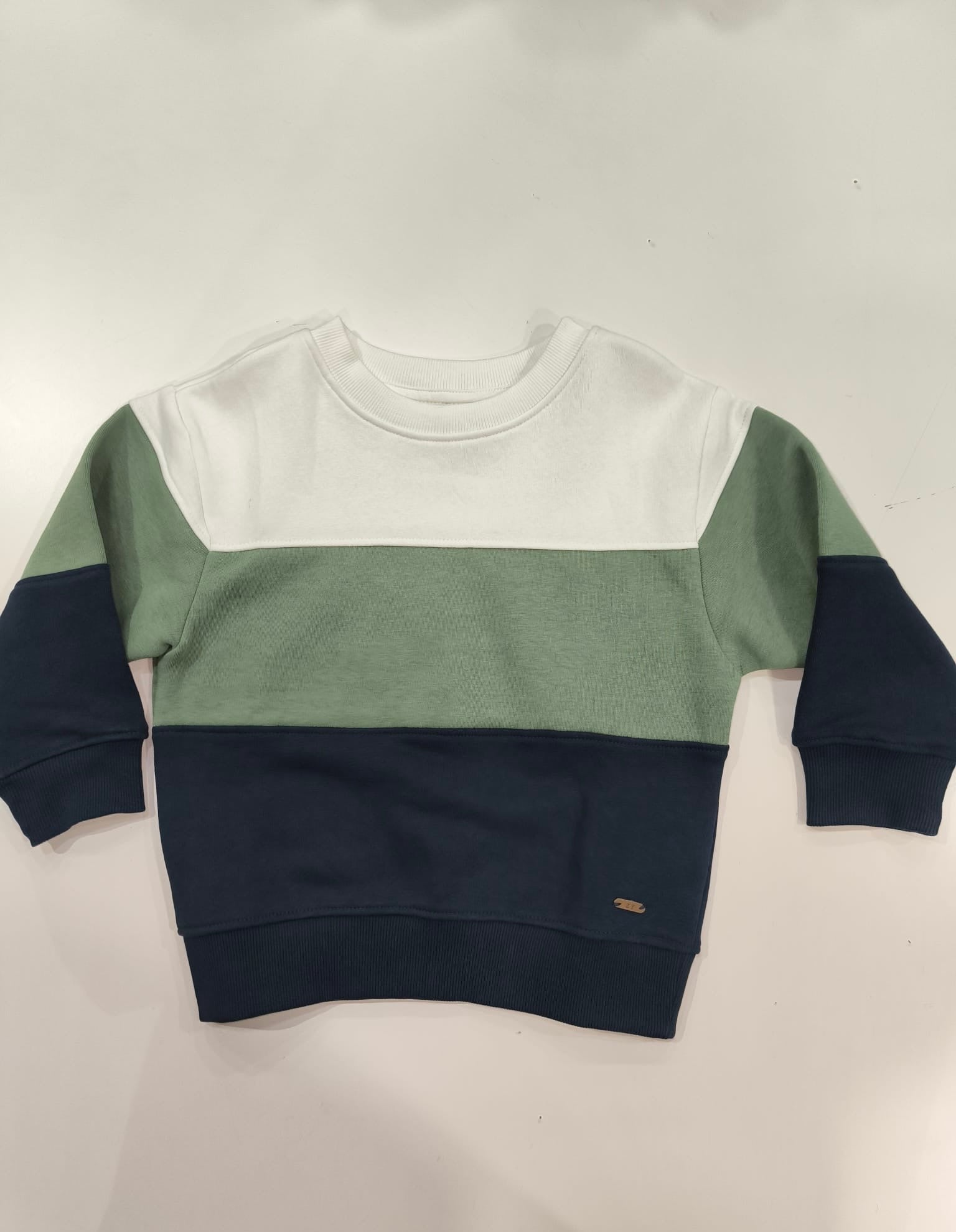 Sudadera tricolor ZIPPY