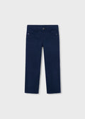 Pantalón largo básico niño, marino