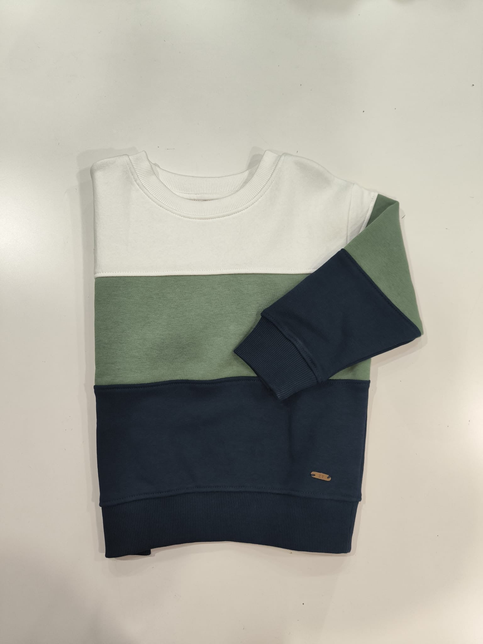 Sudadera tricolor ZIPPY