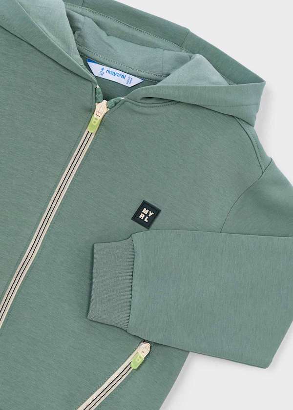 Sudadera cremallera niño