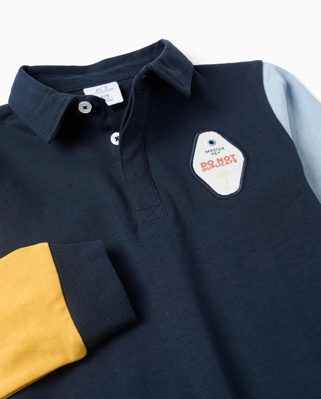 Sudadera polo niño ZIPPY bicolor