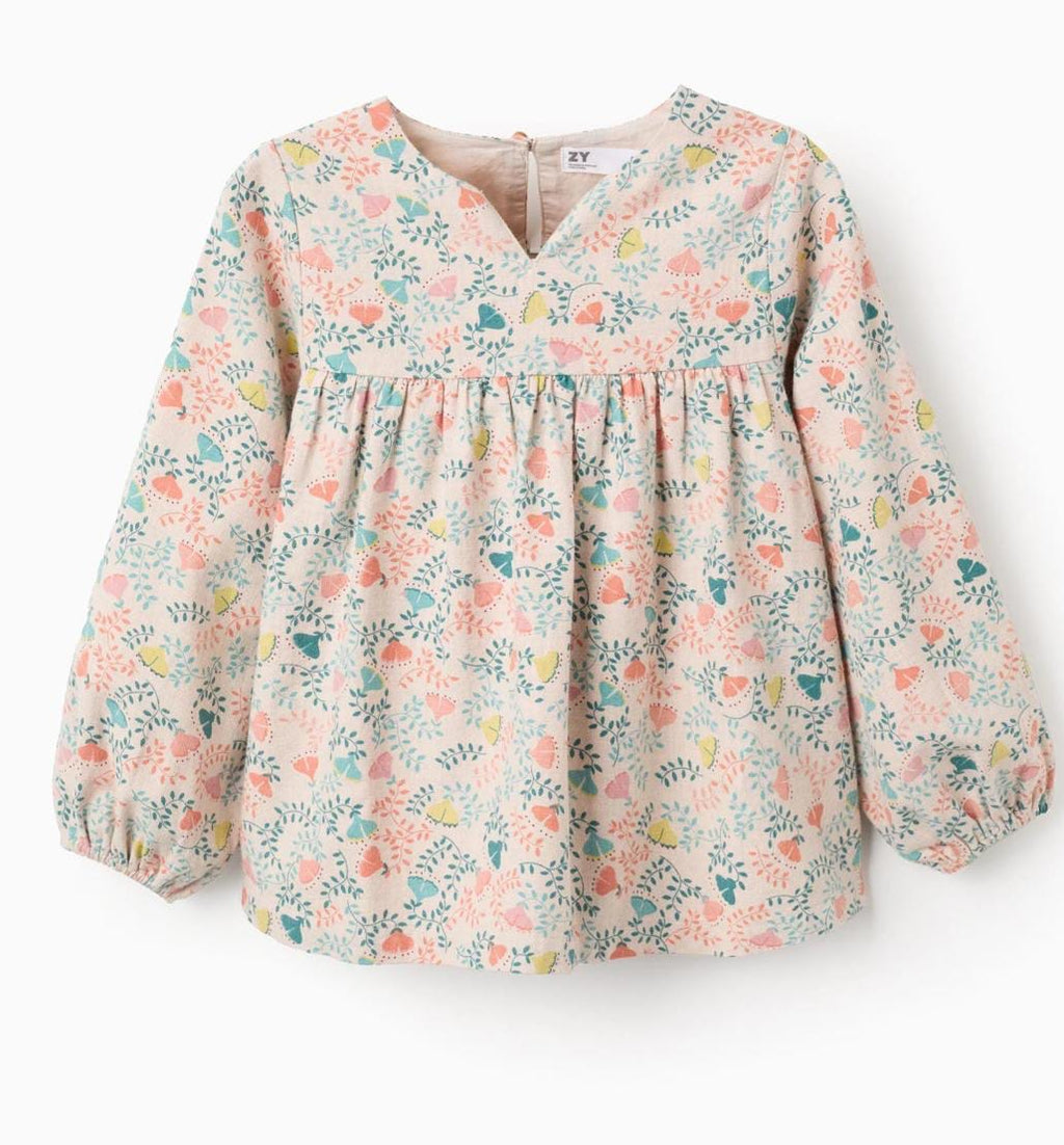 Blusa niña estampada ZIPPY