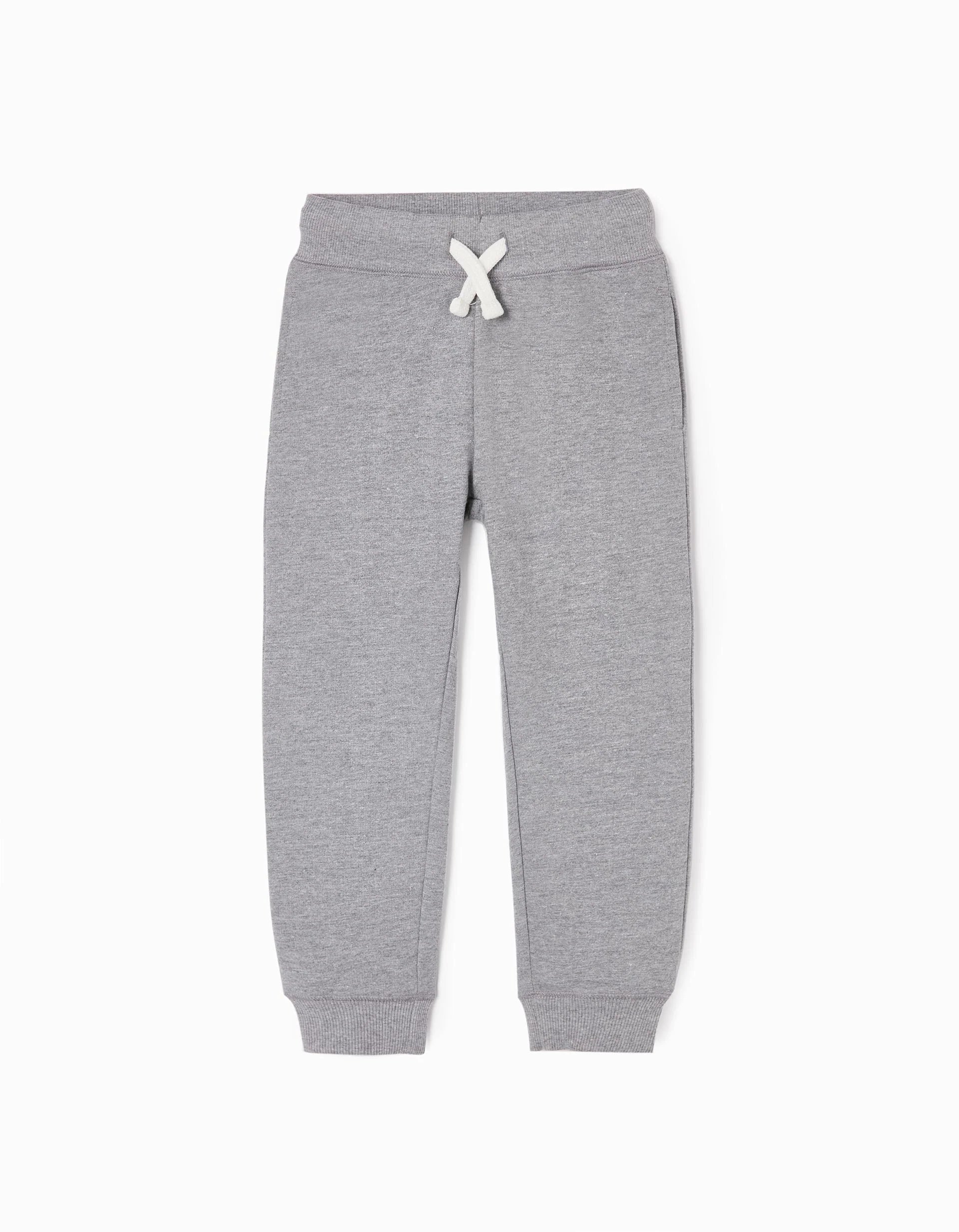 Pantalón Jogger de Algodón para Niño, Gris