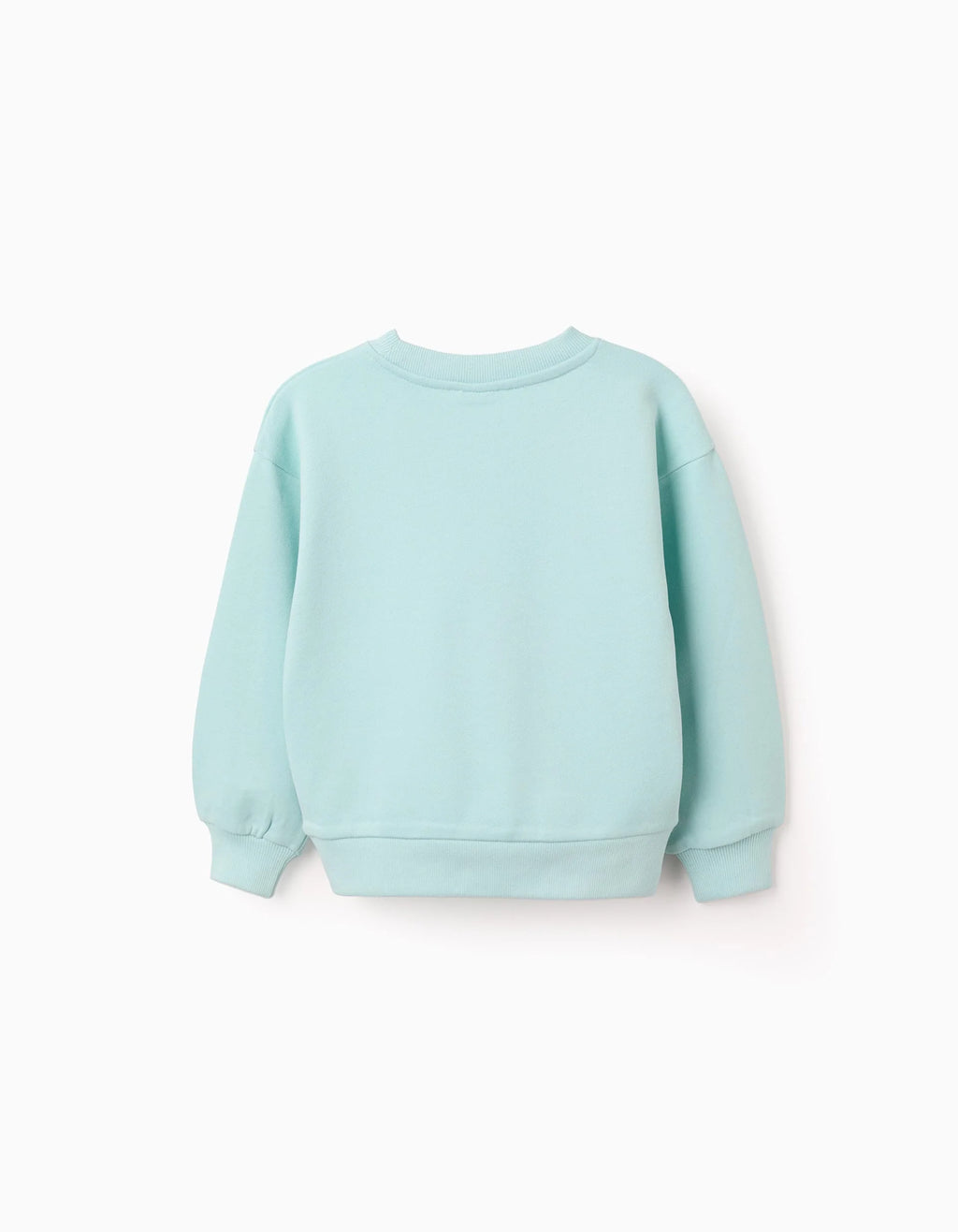 Sudadera de algodón con estampado Heartist para niña, azul claro