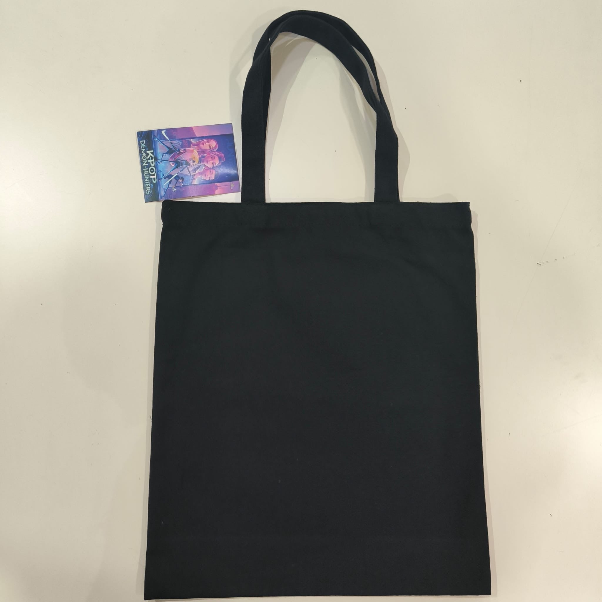 K-POP DEMON HUNTERS- Bolsa de tela negra