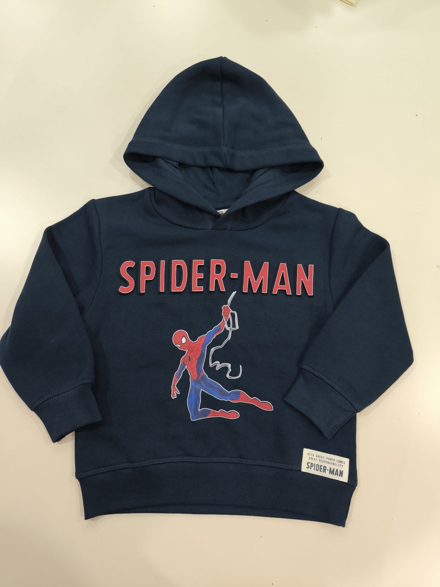 Sudadera ZIPPY spiderman