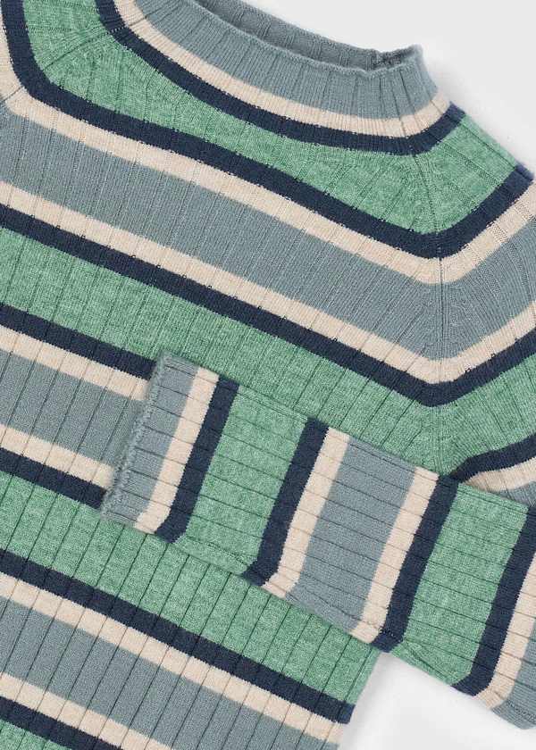 Jersey semicisne tricot niña