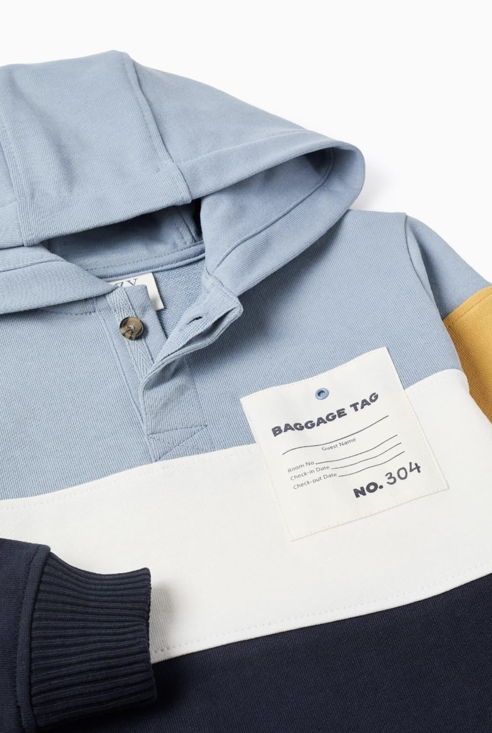 Sudadera tricolor ZIPPY